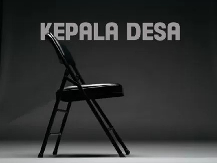 ilustrasi kursi kepala desa kosong