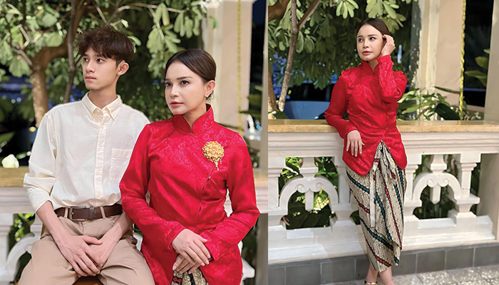 Foto Rossa Saat Kenakan Kebaya Janggan di Solo