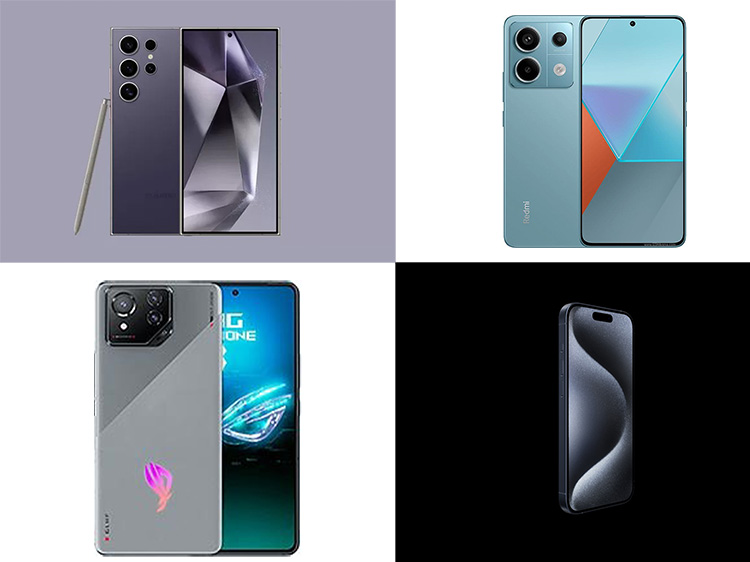 Empat ponsel yang dirumorkan akan rilis tahun 2024 (ISTIMEWA)