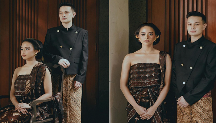Potret Amanda Khairunnisa mengenakan kemben Jawa saat pre wedding