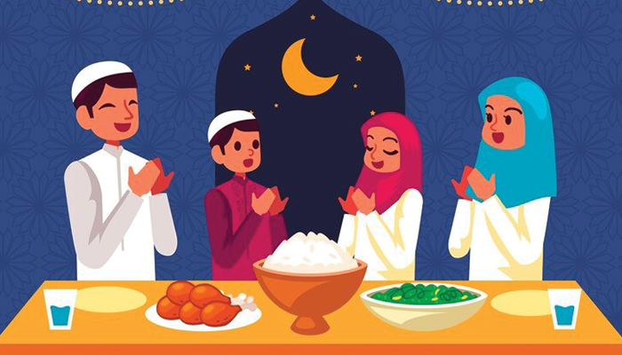 Ilustrasi Berdoa Saat Sahur