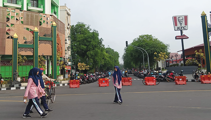 Salah Satu Sudut CFD di Jalan Slamet Riyadi Solo