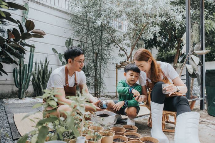 Ilustrasi berkebun di rumah (ISTOCKPHOTO.COM)