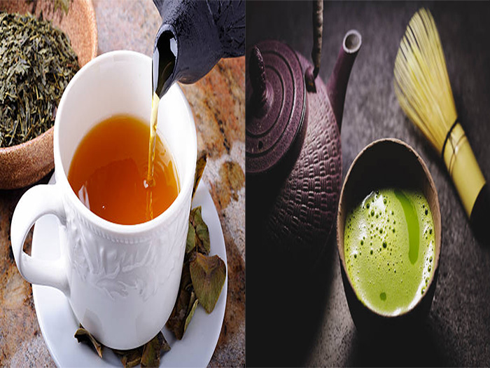 Orang Solo sering mengiranya sama. Padahal, teh hijau dan matcha berbeda (ISTOCKPHOTO.COM)