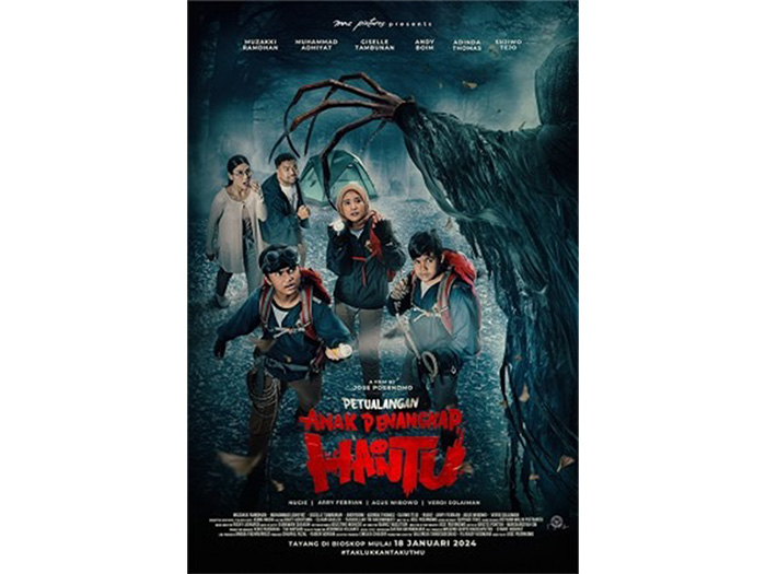 Poster film Petualangan Anak Penangkap Hantu, yang jadi salah satu rekomendasi untuk ditonton di bioskop Solo dan sekitarnya akhir pekan ini (21CINEPLEX.COM)