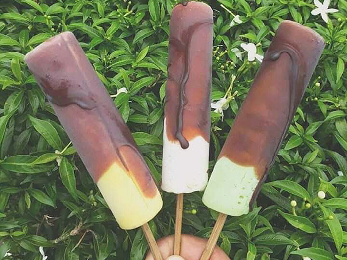 Salah satu jajanan legendaris yang sering ditemui di Kota Solo, es potong (PINTEREST)