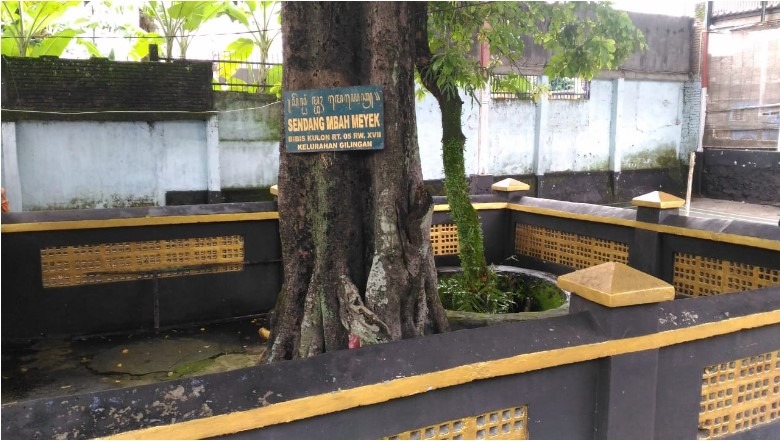 Potret Sendang Mbah Meyek yang berlokasi di Bibis Kulon Solo (SURAKARTA.GO.ID)