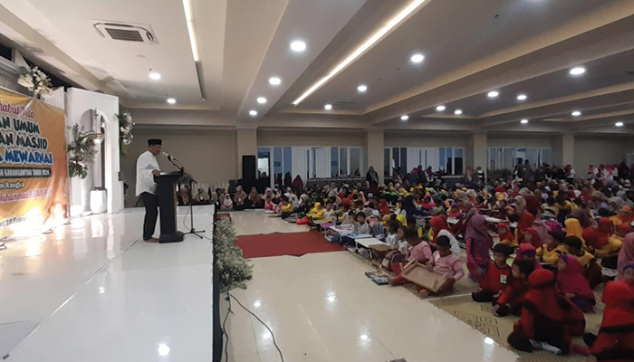 Lomba Mewarnai di Masjid Agung Pada Sabtu (10/2) Pagi.