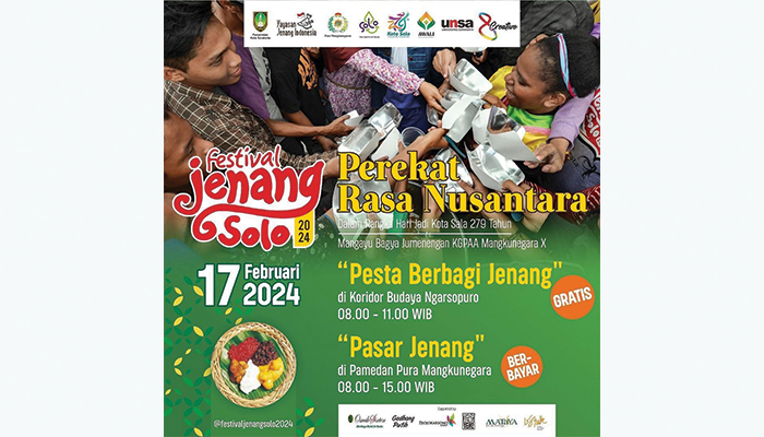 Poster Festival Jenang Solo