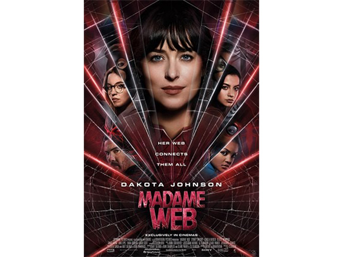 Poster Madame Web, salah satu film yang direkomendasikan untuk disaksikan di bioskop Solo dan sekitarnya akhir pekan ini (21CINEPLEX.COM)