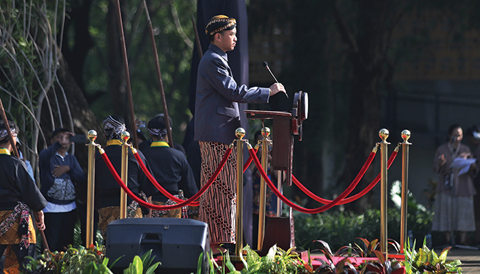 Kanjeng Gusti Pangeran Adipati Aryo (KGPAA) Mangkunegara X digadang-gadang bakal menjadi pengganti Gibran Rakabuming Raka sebagai Wali Kota Solo.