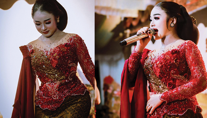 Niken Salindry yang akan tampil dalam pertunjukan wayang.