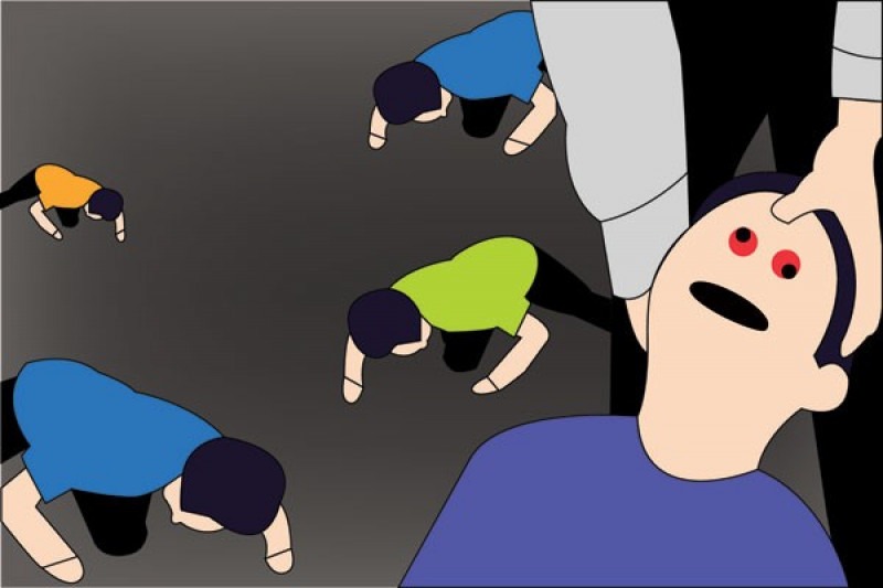 Ilustrasi kesurupan massal yang terjadi di SMPN 8 Solo pada Rabu (28/2) (ANTARA)