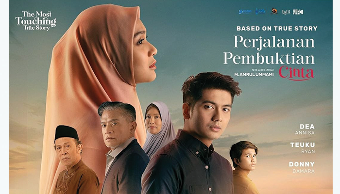 Poster Film Perjalanan Pembuktian Cinta.