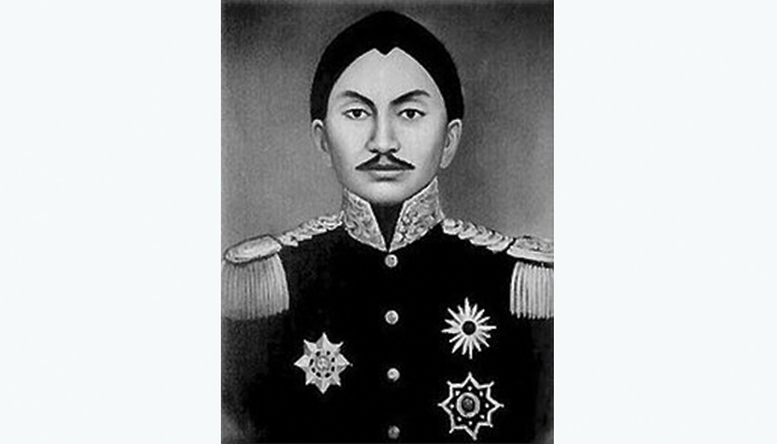Sri Susuhunan Pakubuwono VI di Kota Solo.