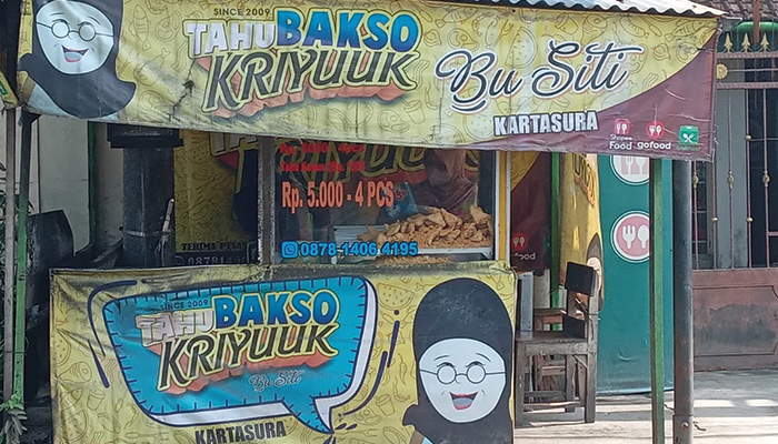 Tahu bakso kriyuk bu siti.
