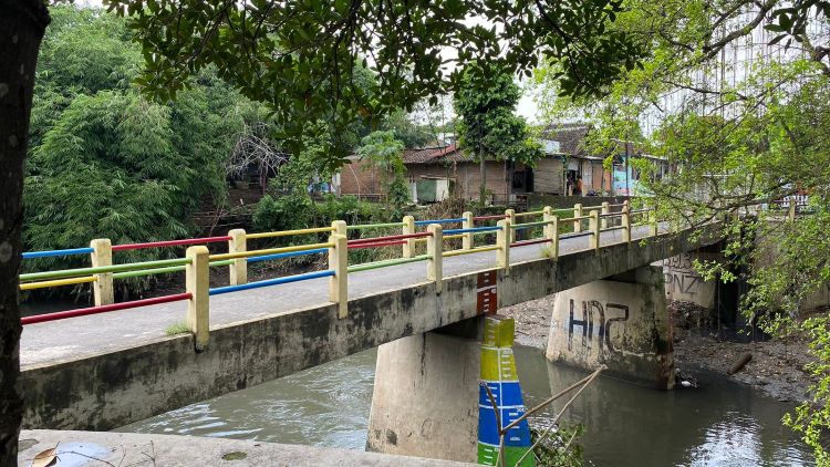 Salah satu tempat di Laweyan Solo yang disebut-sebut sebagai lokasi Bandar Kabanaran tempo dulu (DOK. PRIBADI/ RADAR SOLO)