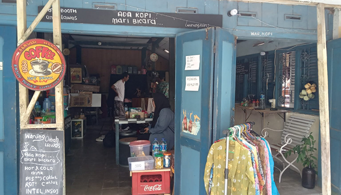 Omah kuliner lawas di kota Solo.