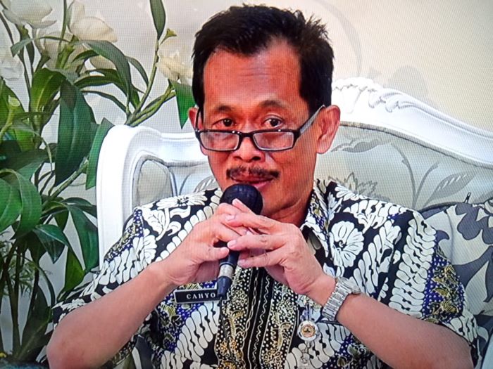 Kabid Perdagangan Dalam Negeri Dinas Perindustrian dan Perdagangan Pemerintah Provinsi Jawa Tengah, Sucahyo. (SILVESTER K./ RADAR SOLO)