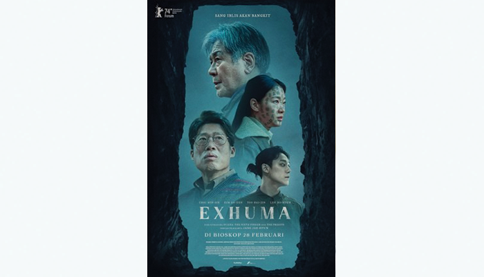 Film terbaru yang tayang di bioskop Solo yakni Exhuma.