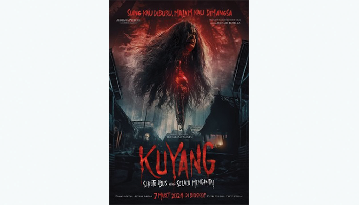 Film Kuyang : Sekutu Iblis yang Selalu Mengintai, siap meneror penonton bioskop di Solo.