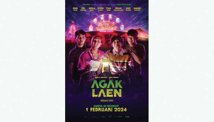 Poster Film Agak Laen yang Tayang di Bioskop Solo.