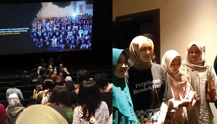 Gala Premier Film Perjalanan Pembuktian Cinta di Solo Square pada (8/3).