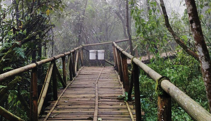 Jembatan Sakura Hills Karanganyar Saat Ini.