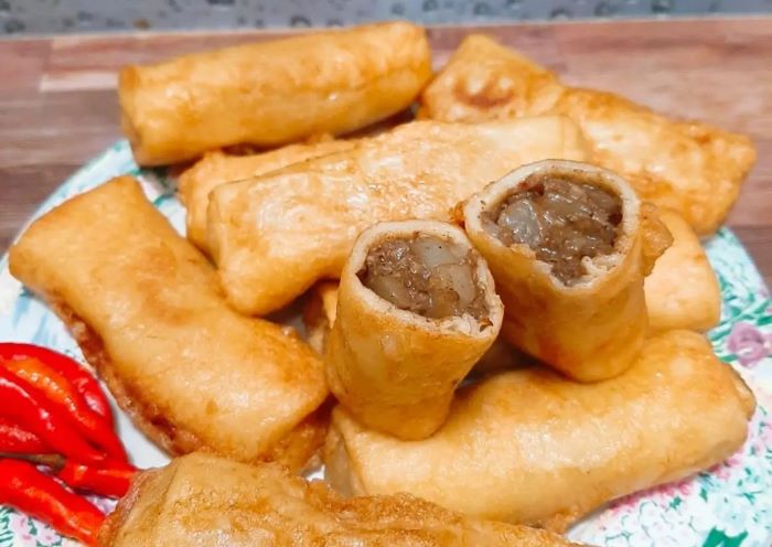 Inovasi Sosis Solo dengan isian kari daging  sapi dan kentang yang cocok untuk menjadi menu pendamping sahur (DOK.COOKPAD.COM)