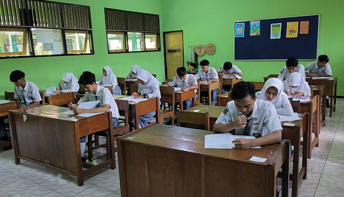SMAN 1 Jatisrono menggelar Penilaian Sumatif Akhir Jenjang (PSAJ) tahun pelajaran 2023/2024, berlangsung Senin-Rabu (18-27/03).
