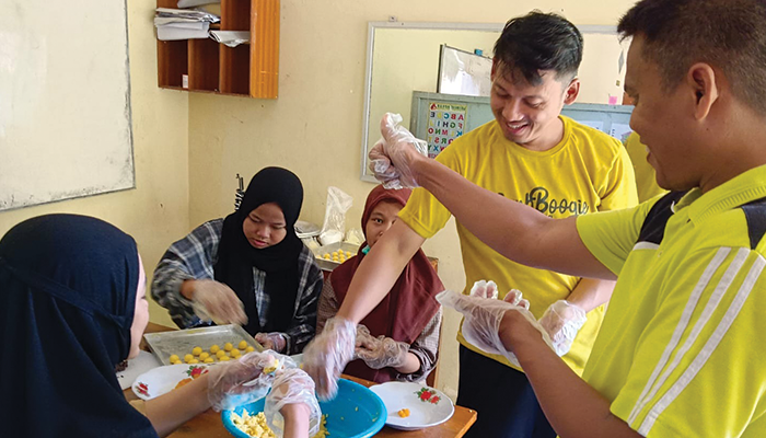 Penerapan P5 di SLB Sroyo Jaten Karanganyar.