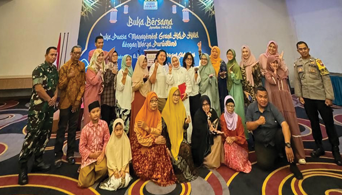 Hari ini Jumat, 26 Maret 2024 Grand HAP Hotel Solo menyelenggarakan acara &ldquo;Buka Puasa bersama Warga Purwotomo&rdquo;.