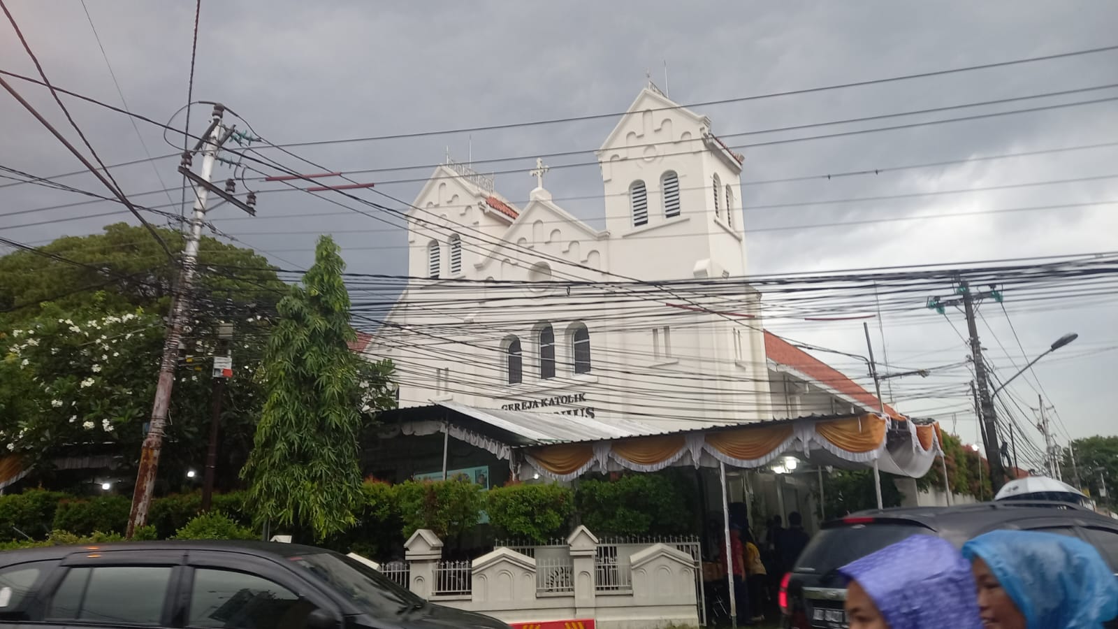 Gereja Santo Antonius Purbayan yang jadi saksi sejarah toleransi di Kota Solo. (DOK. PRIBADI/ SISCA)