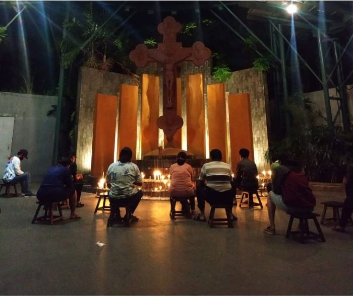 Gua Maria Mojosongo menjadi salah satu wisata religi menarik di Kota Solo. (SURAKARTA.GO.ID)