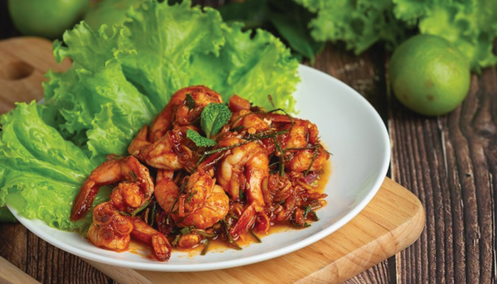 Ilustrasi udang asam manis yang cocok jadi menu sahur.