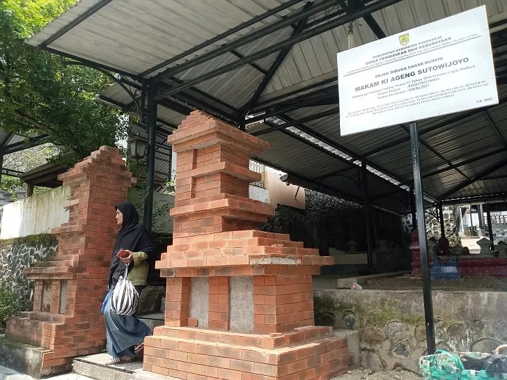 Kompleks makam Bumi Arum di Desa Majasto, Kecamatan Tawangsari, Kabupaten Sukoharjo. (IWAN KAWUL/RADAR SOLO)