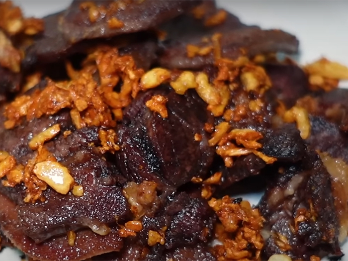 Kuliner lidah goreng yang cocok untuk disajikan untuk orang tercinta yang datang ke Solo pada Lebaran 2024. (YOUTUBE JONY RAHARDJA)