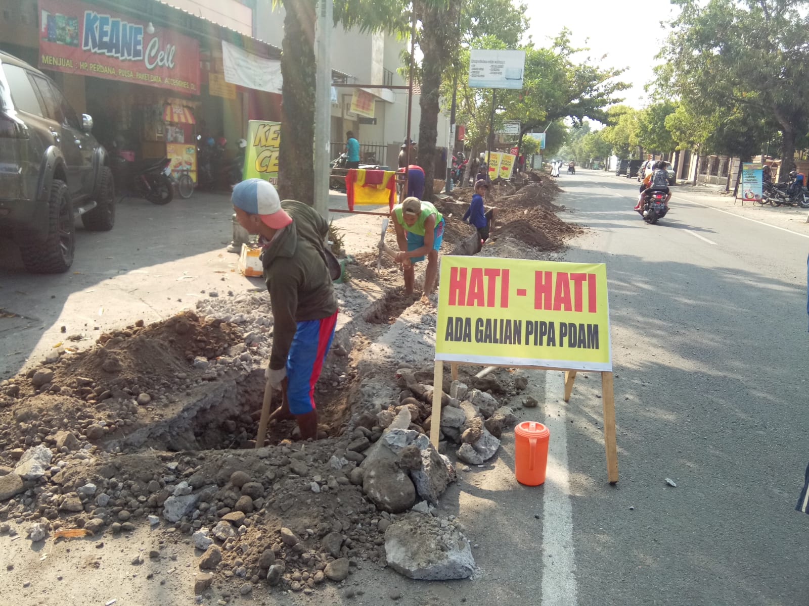 Beberapa antisipasi dilakukan PDAM Sragen saat masa Lebaran 2024. (AHMAD KHAIRUDIN/ RADAR SOLO)
