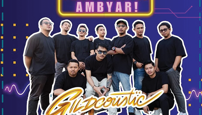 Poster Konser Gilga di Kota Solo.