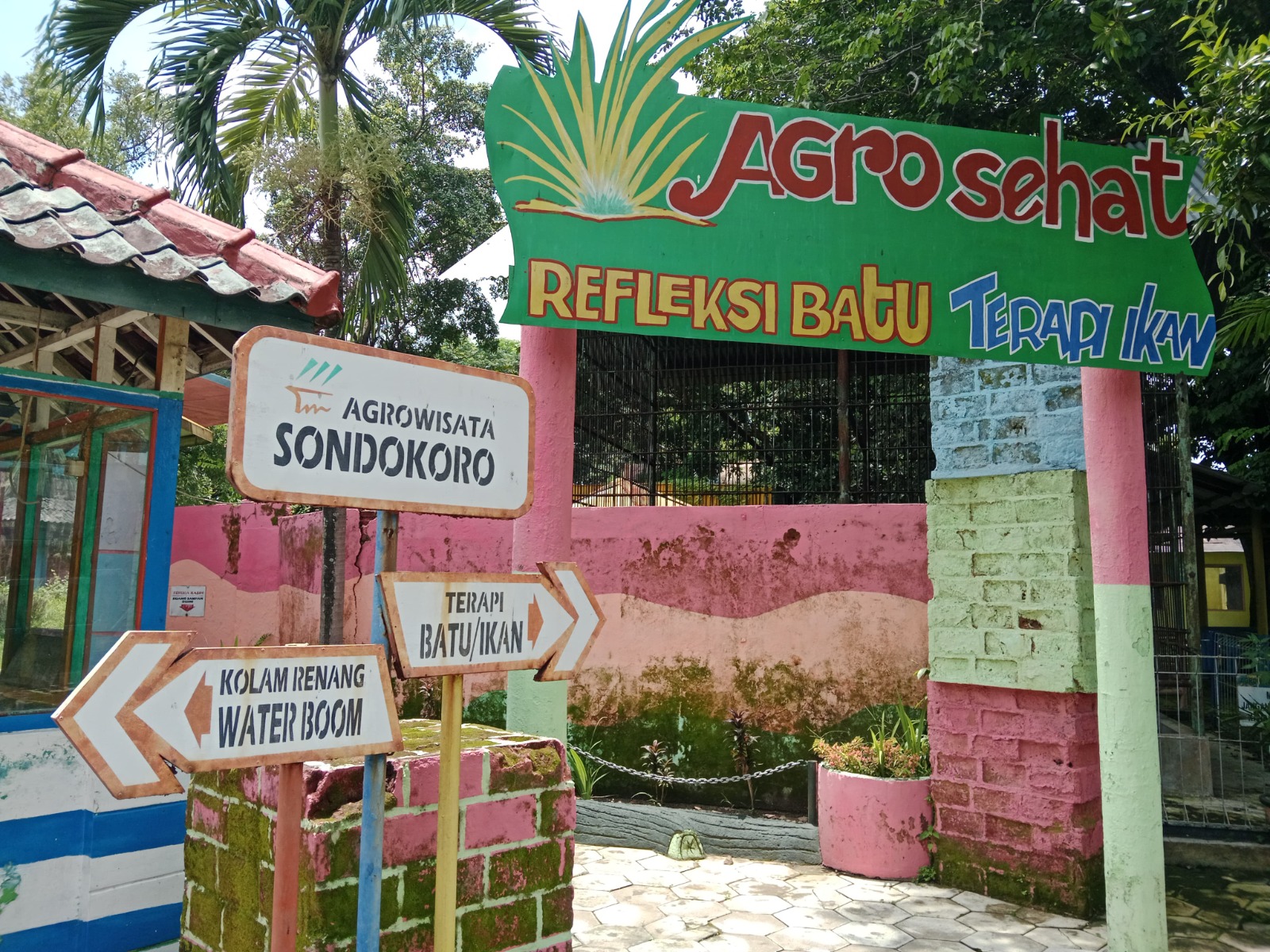 Agrowisata Sondokoro yang dulunya merupakan pabrik gula (DOK. PRIBADI/ HINDUN ESTETIK)