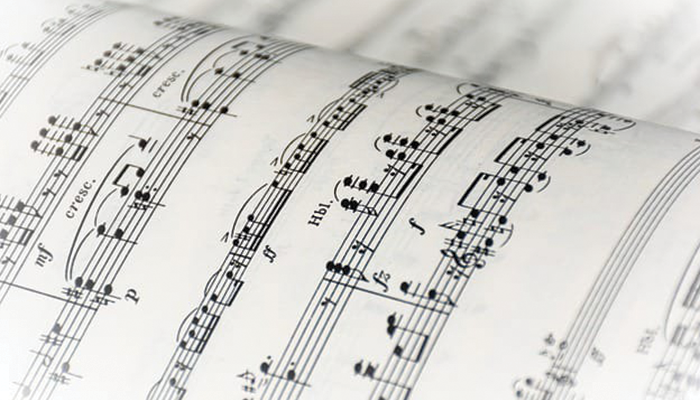 ilustrasi not lagu.