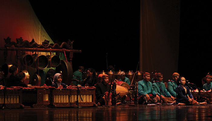 Sajian jineman pada Ujian Resital Jurusan Karawitan ISI Surakarta tahun 2023.