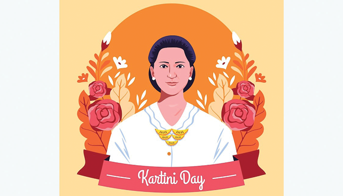 Poster Peringatan Hari Kartini Pada 21 April.