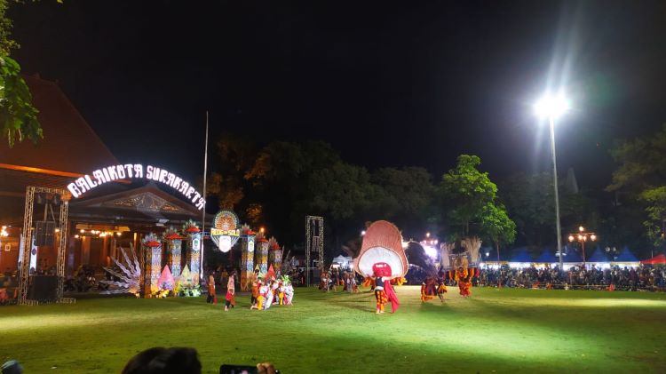 Gelaran event Reog in Solo yang berlangsung di Balai Kota Surakarta pada Jumat sampai Sabtu (19-20/ 4). (DOK. PRIBADI/ LANGGENG)