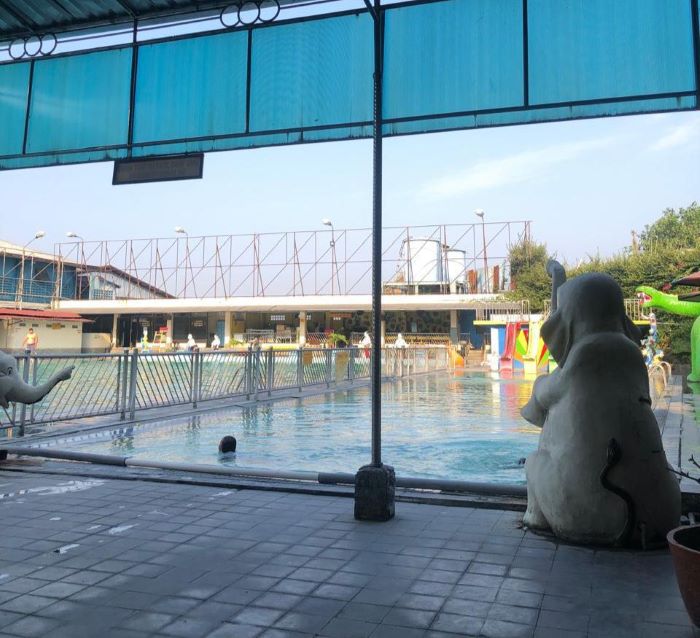 Salah satu fasilitas olahraga di Bengawan Sport Center. (DOK.PRIBADI/ NISA)
