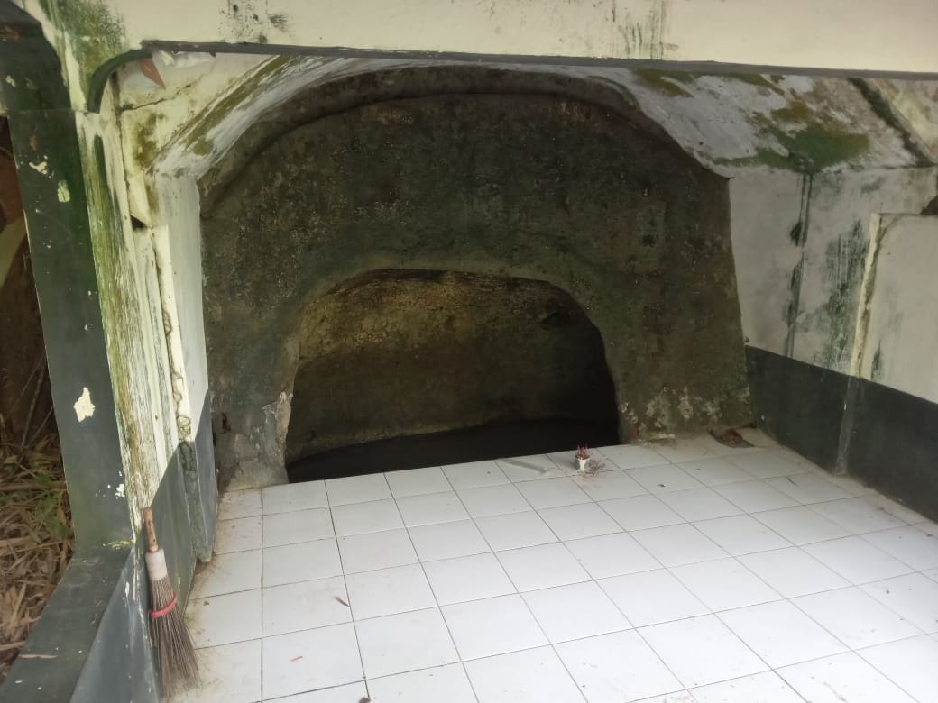Gua Merta, Kecamatan Bendosari dan Sendang Lanang, di kompleks Gua Mertan. (IWAN KAWUL/ RADAR SOLO)