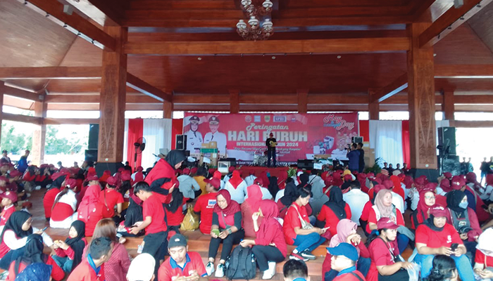 Peringatan Hari Buruh Pada (1/4).