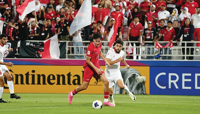 Info nobar pertandingan Timnas Indonesia Vs Iraq di Balai Kota Solo.