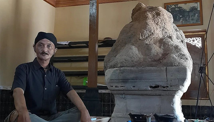 Batu napak tilas Sunan Kalijaga di tanah Sukoharjo