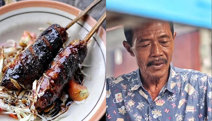 Warung Sate Kambing Widuran, Penjual Sate Buntel Viral
